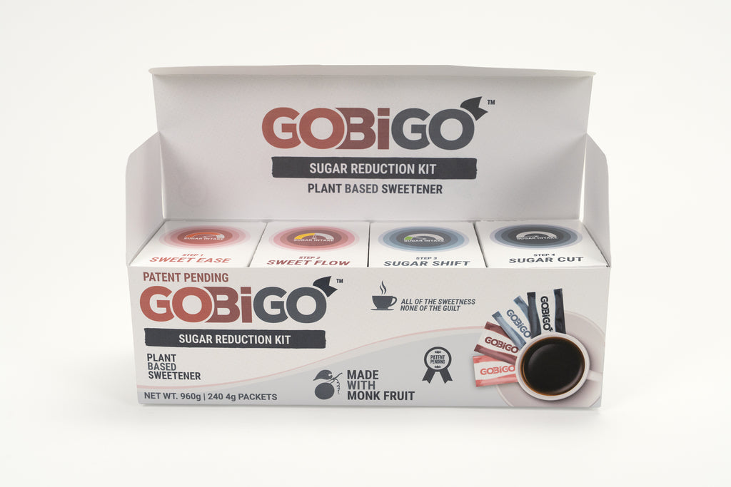 GoBigO Kit™ | Gradual Sugar Reduction System Without Losing Sweet Taste