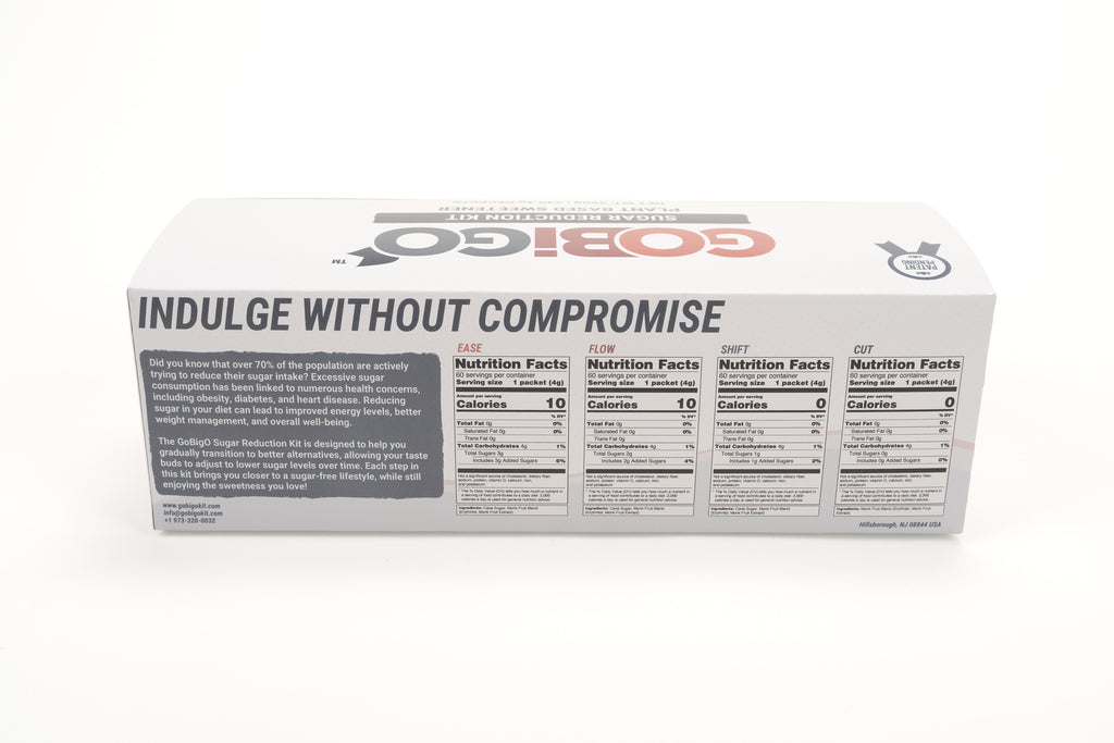GoBigO Kit™ | Gradual Sugar Reduction System Without Losing Sweet Taste